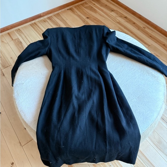 Bicci by Florine Wachter Elegant Black Midi Dress- long sleeve- ssshhh luxury - Picture 10 of 11